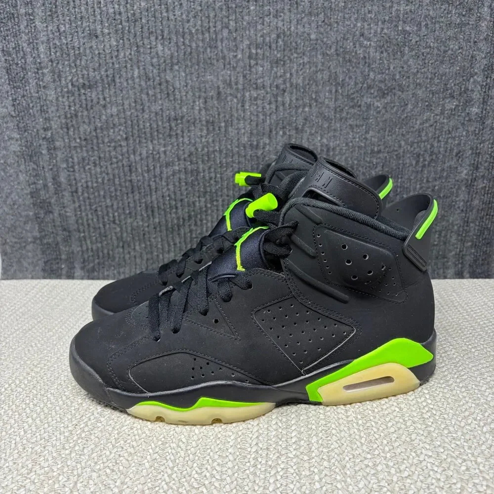 Nike Air Jordan 6 Retro Electric Green Black Men’s Size 9 CT8529-003